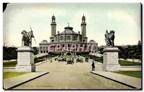 Cartes postales Paris Le Trocadero