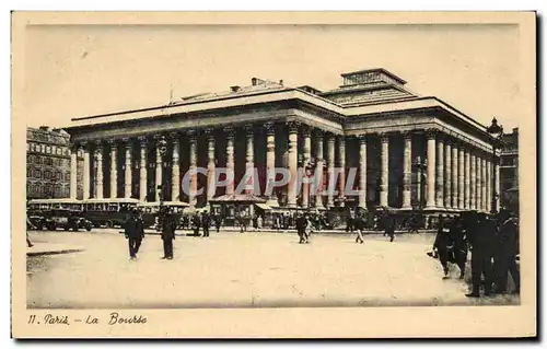 Cartes postales Paris La Bourse