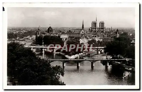 Ansichtskarte AK Paris En Flanant La Cite Notre Dame et les Ponts