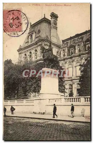 Cartes postales Paris Statue d&#39Etienne Marcel