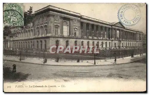 Ansichtskarte AK Paris La Colonnade du Louvre