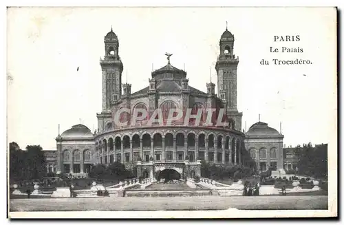 Cartes postales Paris Le Palais du Trocadero