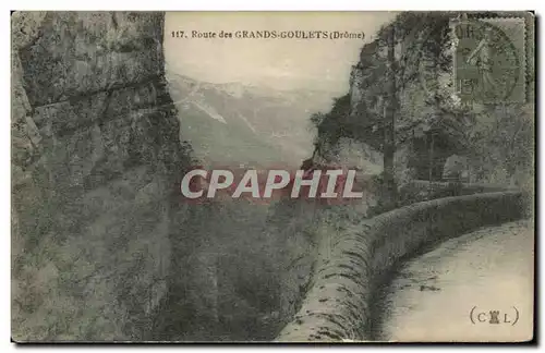 Cartes postales Route Des Grands Goulets
