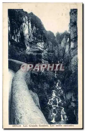 Cartes postales Les Grands Goulets Les Mille Cascades