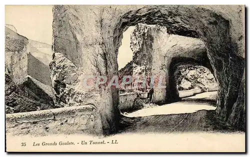 Cartes postales Les Grands Goulets Un Tunnel