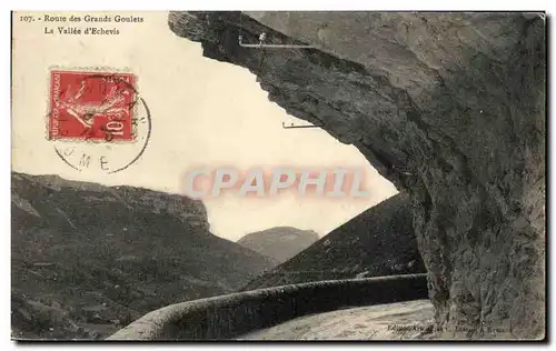 Cartes postales Route Des Grands Goulets La Vallee d&#39Echevis