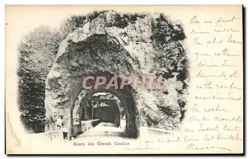 Cartes postales Route Des Grands Goulets