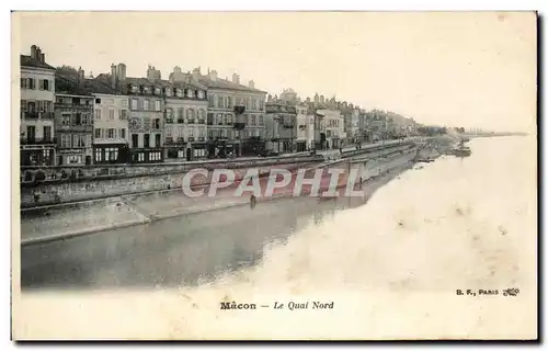 Cartes postales Macon Le Quai Nord