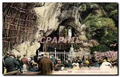 Cartes postales Les Hautes Pyrenees Lourdes La Grotte