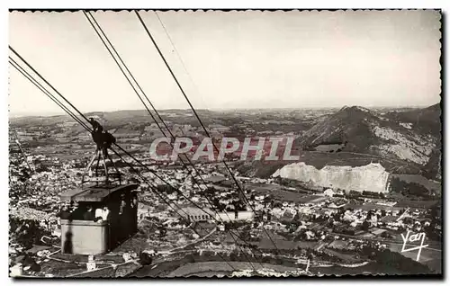 Ansichtskarte AK Lourdes Le Beout en Teleferique Une Cabine sur le parcours