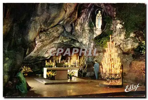 Cartes postales moderne Lourdes La Grotte Miraculeuse