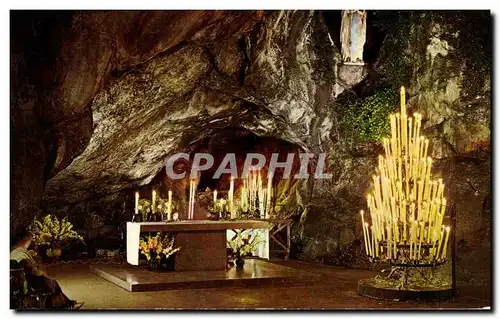 Cartes postales moderne Lourdes La Grotte Miraculeuse