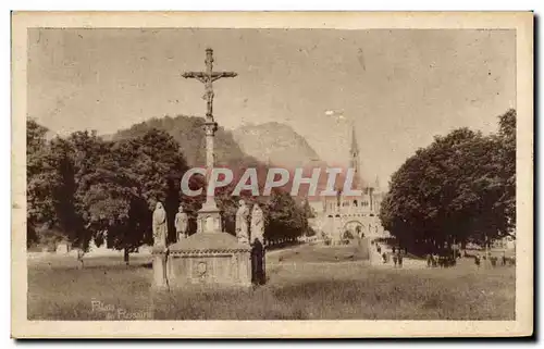 Ansichtskarte AK Lourdes Calvaire Breton et Esplanade