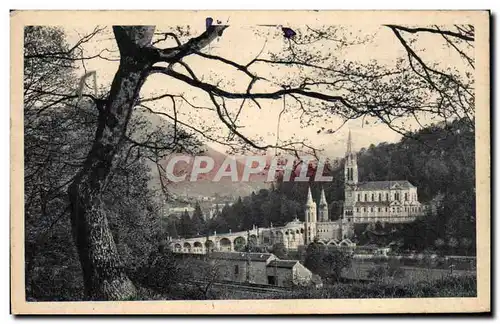 Cartes postales Lourdes La Basilique