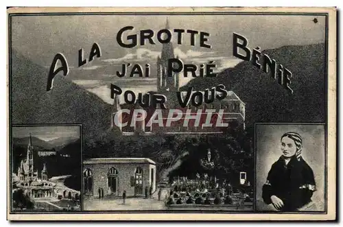Cartes postales Lourdes Chateau Fort Bernadette