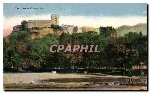 Cartes postales Lourdes Chateau Fort