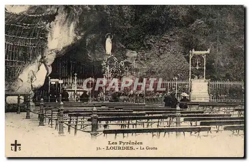 Cartes postales Lourdes La Grotte