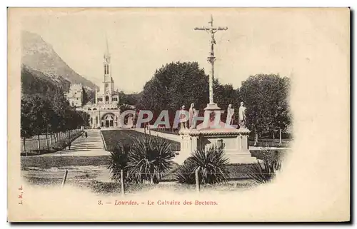 Cartes postales Lourdes Le Calvaire des Bretons