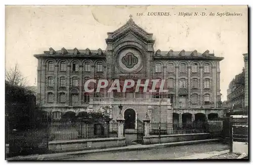 Cartes postales Lourdes Hopital N D des Sept Douleurs