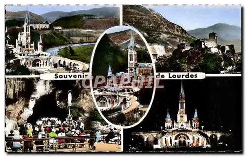 Cartes postales Souvenir de Lourdes