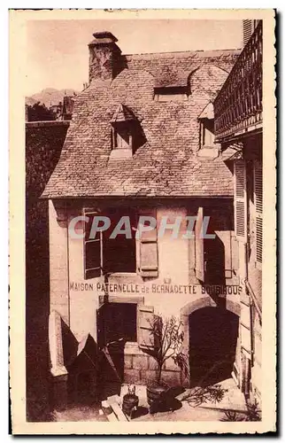 Cartes postales Lourdes Maison Paternelle De Sainte Bernadette Soubirous