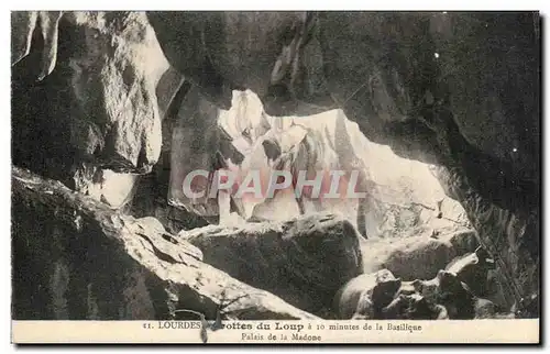 Cartes postales Lourdes Du Loup Palais De La Madone