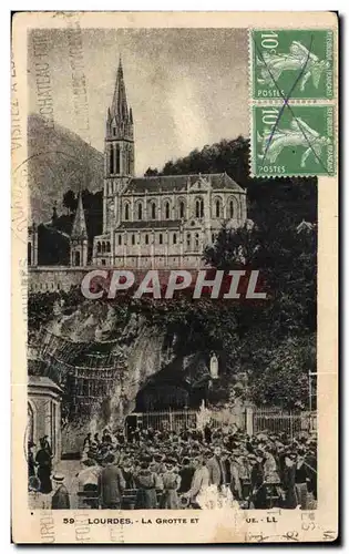 Cartes postales Lourdes La Grotte