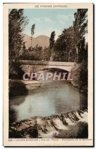 Ansichtskarte AK Loures barousse Vue sur l&#39Orse Montagnes de la Barousse