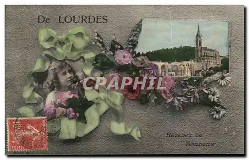 Cartes postales De Lourdes Recevez ce souvenir