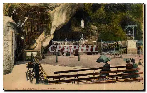Cartes postales Lourdes La Grotte