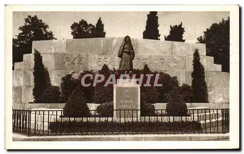 Cartes postales Lourdes Monument a Sainte Bernadette