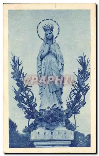 Cartes postales Lourdes Vierge Couronnee