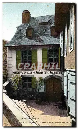 Cartes postales Masion Paternelle De Bernadette Soubirous Les Pyrenees Lourdes La Maison Patarnelle De Bernadetr