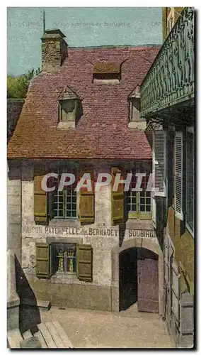 Cartes postales Maison Paternelle De Bernadette Soubirous Lourdes