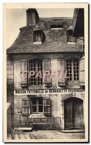 Ansichtskarte AK Lourdes Maison Paternelle de Sainte Bernadette