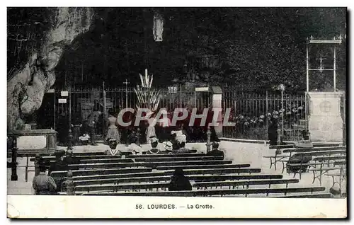 Cartes postales Lourdes La Grotte