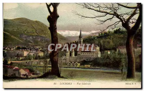 Cartes postales Lourdes Vue Generale