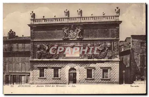 Cartes postales Avignon Ancien Hotel des Monnaies