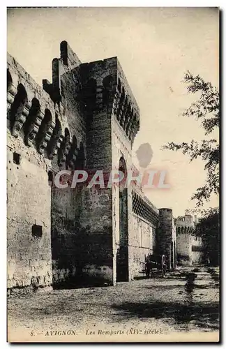 Cartes postales Avignon Les Remparts