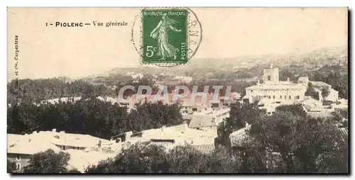 Cartes postales Piolenc Vue Generale