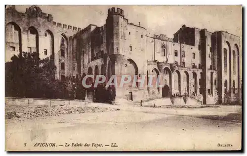 Cartes postales Avignon Le Palais des Papes