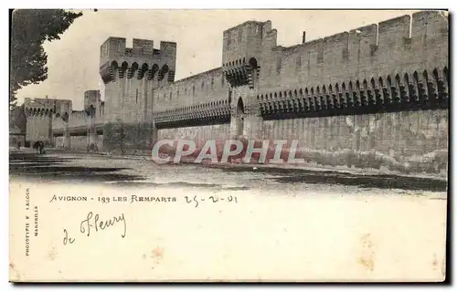 Cartes postales Avignon Les Remparts