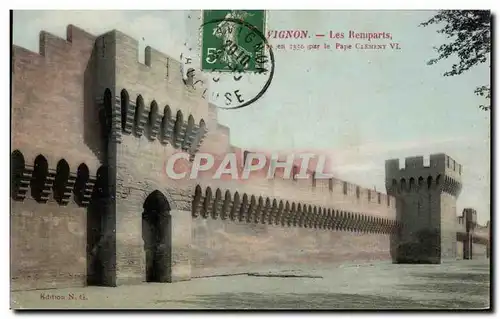 Cartes postales Avignon Les Remparts