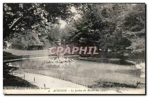 Cartes postales Avignon Le Jardin Du Rocher Des Doins