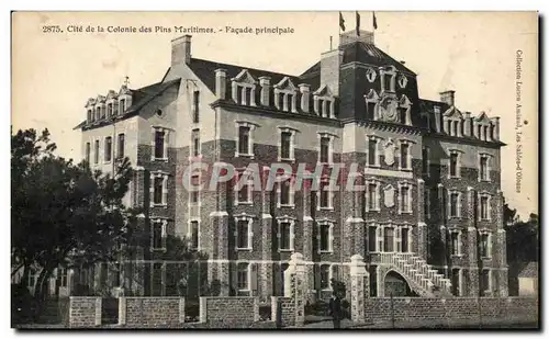 Cartes postales Cite De La colonie Des Pins Maritimes Facade Principale