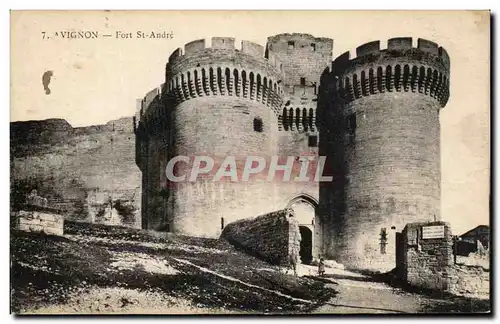 Cartes postales Avignon Fort St Andre