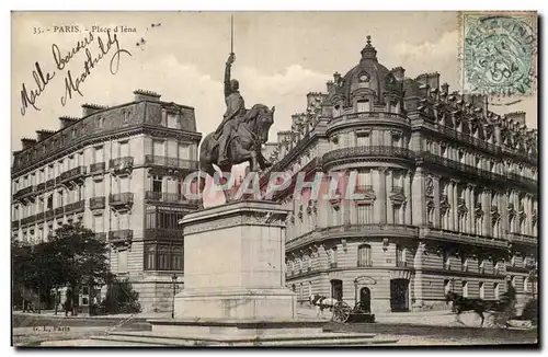 Cartes postales Paris Place d&#39iena