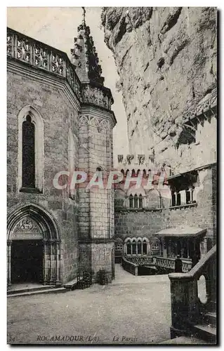 Cartes postales Rocamadour Le Parvis