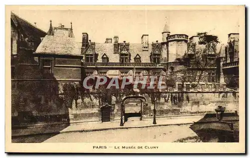 Cartes postales Paris Le Musee De Cluny