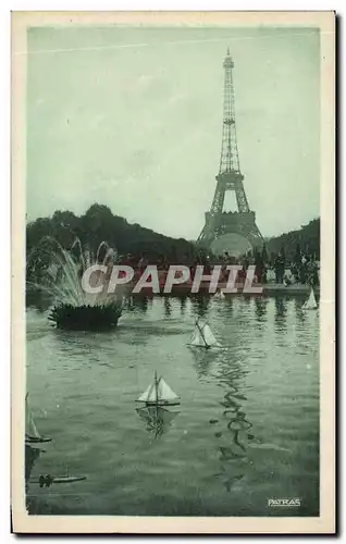 Ansichtskarte AK Les Jolis Coins De Paris Tour Eiffel Bateaux